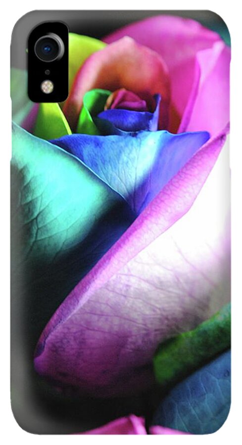 Rainbow Rose 14 - Phone Case
