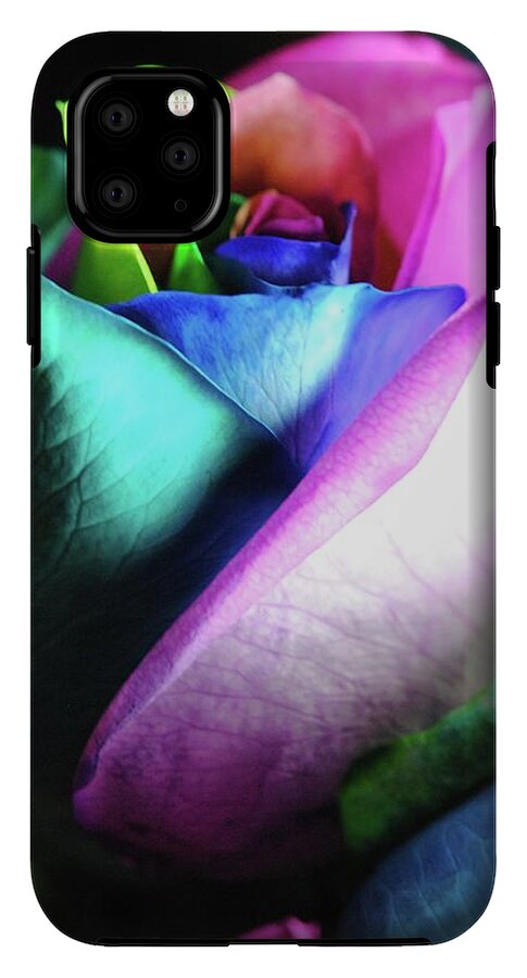 Rainbow Rose 14 - Phone Case