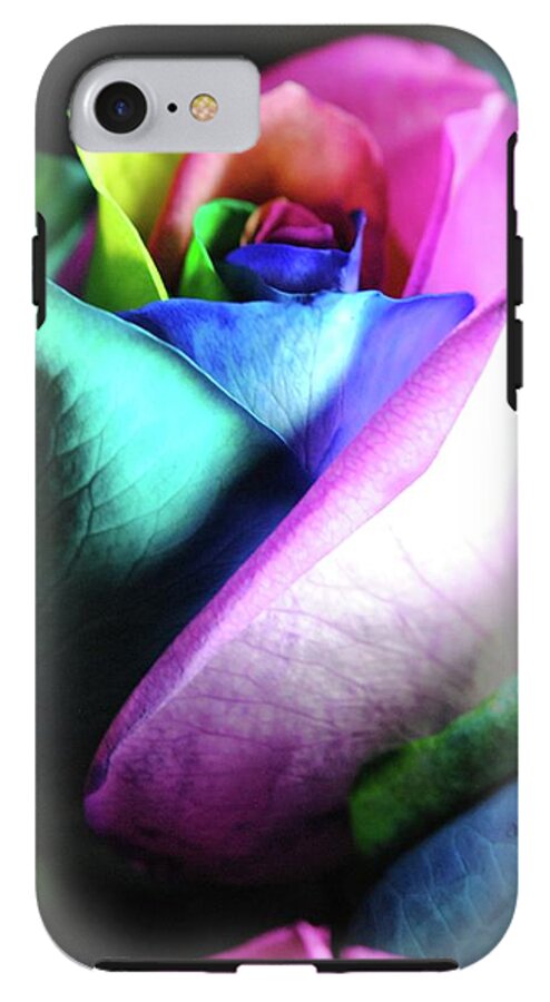 Rainbow Rose 14 - Phone Case