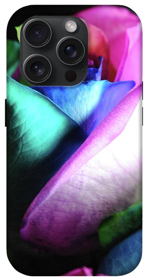 Rainbow Rose 14 - Phone Case
