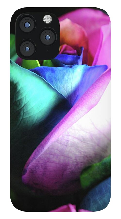 Rainbow Rose 14 - Phone Case