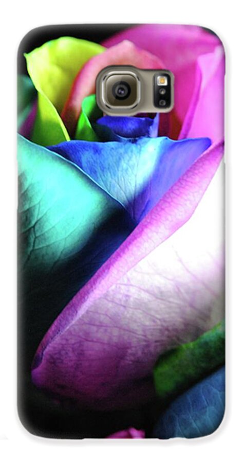 Rainbow Rose 14 - Phone Case