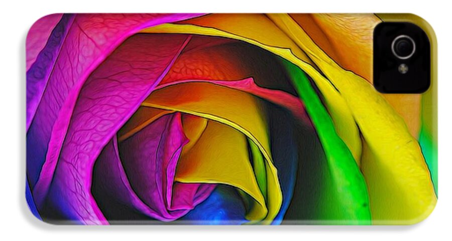 Rainbow Rose 23 - Phone Case