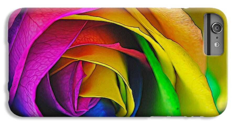 Rainbow Rose 23 - Phone Case