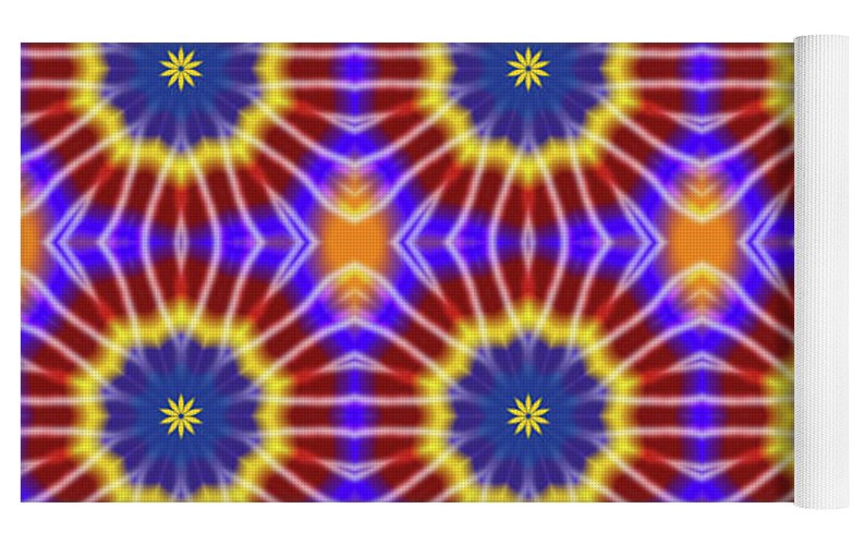 Rainbow Tie Dye - Yoga Mat