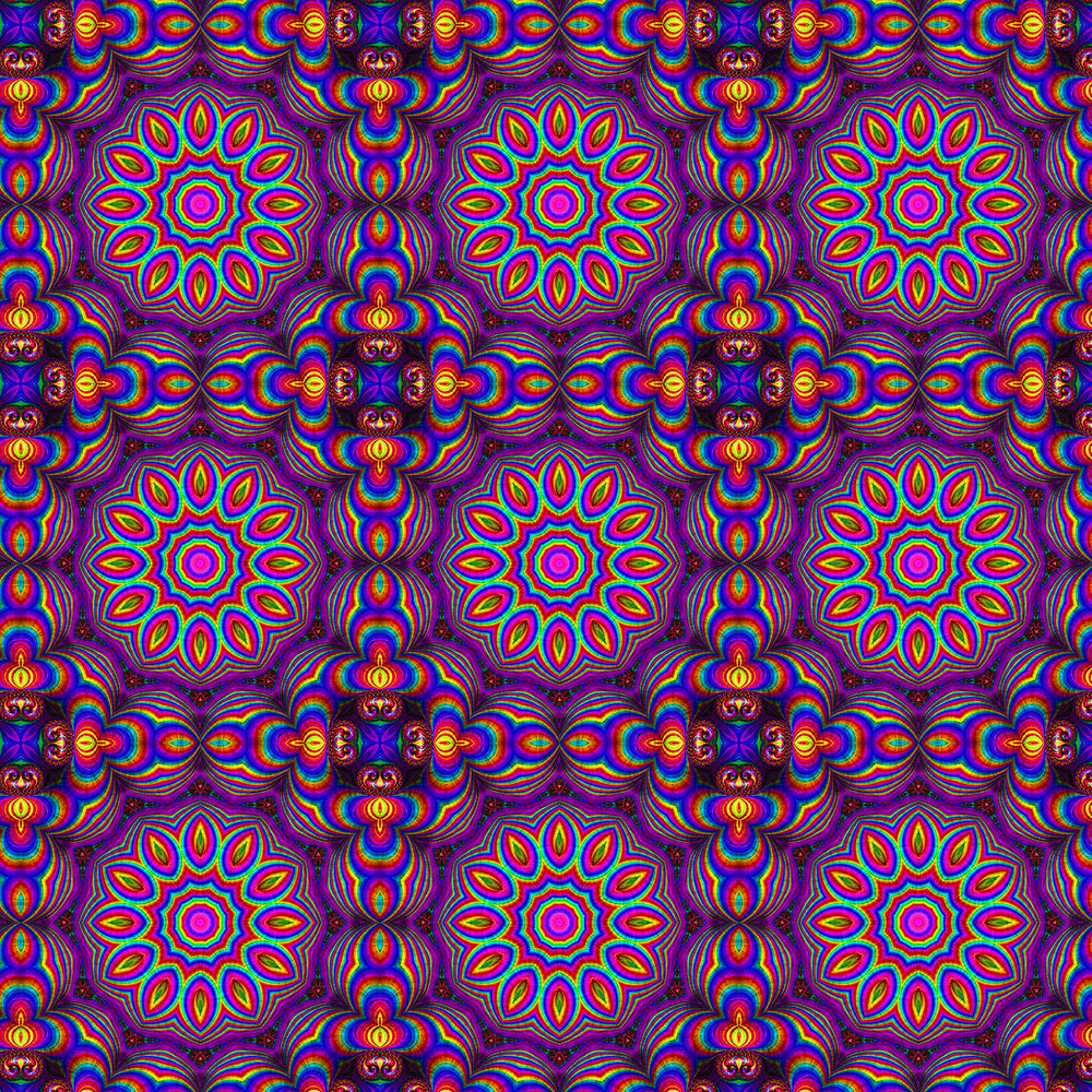 Rainbow Kaleidoscope 2 Digital Image Download