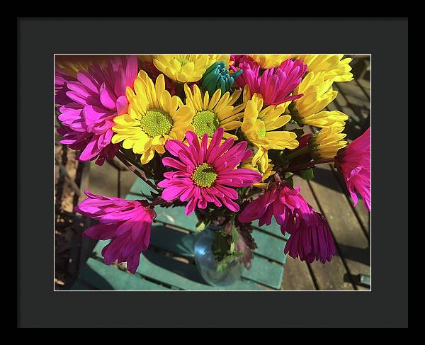 Raw Flowers 1 - Framed Print