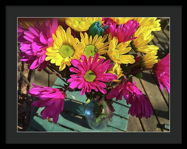 Raw Flowers 1 - Framed Print