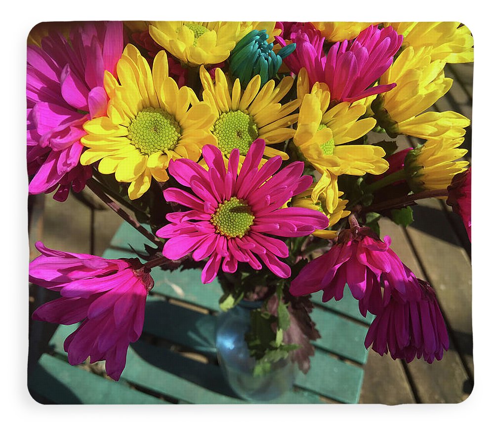 Raw Flowers 1 - Blanket