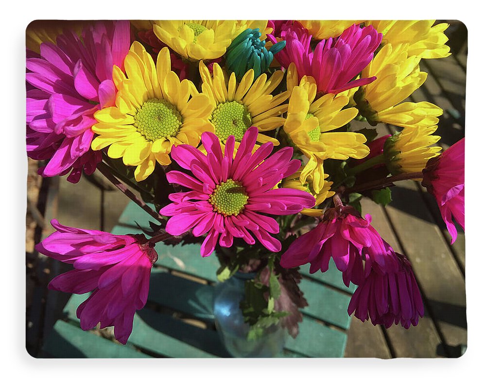 Raw Flowers 1 - Blanket