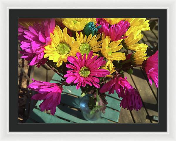 Raw Flowers 1 - Framed Print