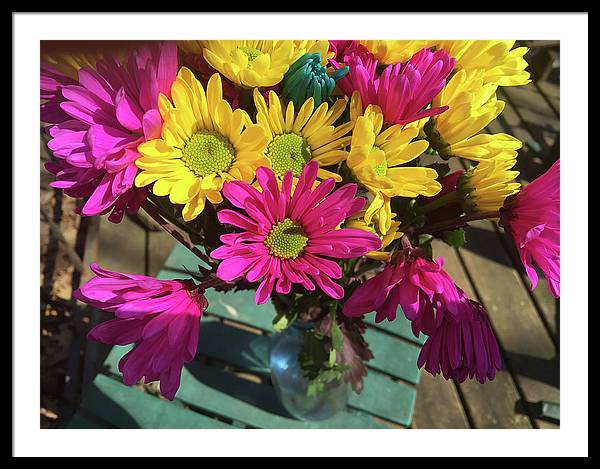 Raw Flowers 1 - Framed Print