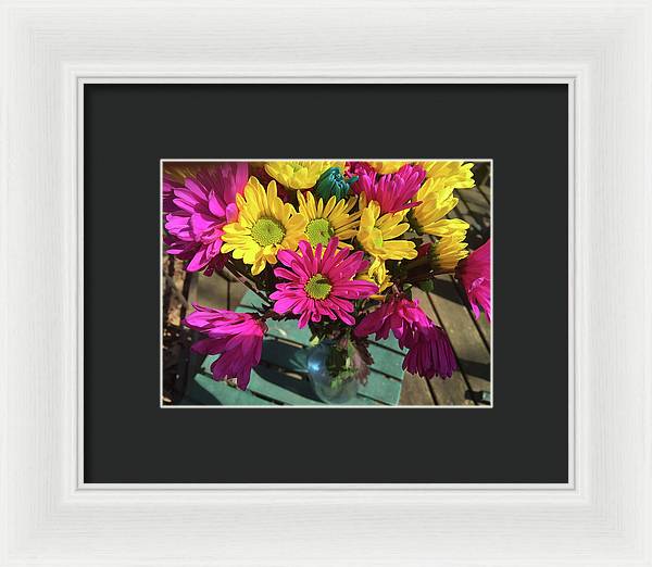 Raw Flowers 1 - Framed Print