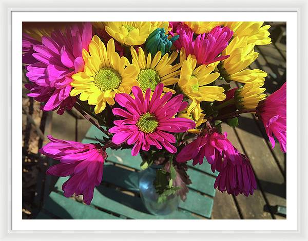 Raw Flowers 1 - Framed Print