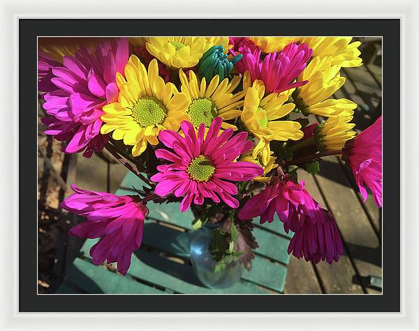 Raw Flowers 1 - Framed Print
