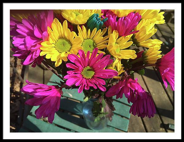 Raw Flowers 1 - Framed Print