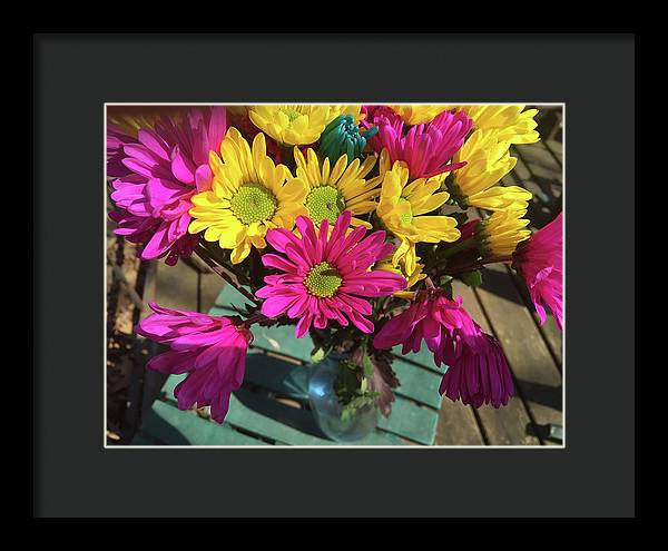 Raw Flowers 1 - Framed Print