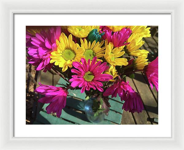 Raw Flowers 1 - Framed Print