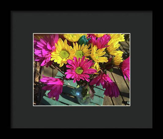 Raw Flowers 1 - Framed Print