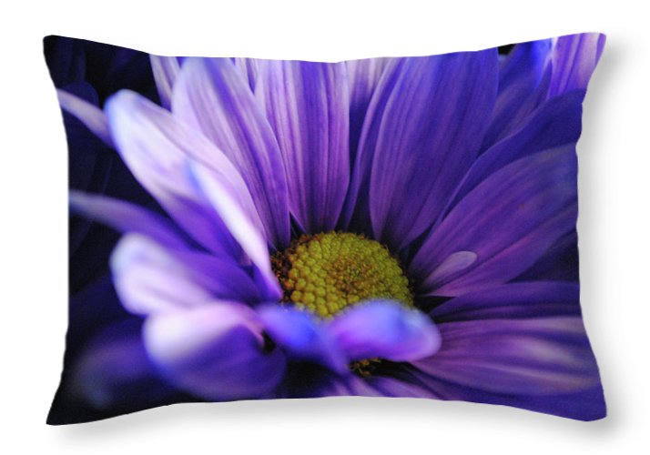 Raw Flowers 10 - Throw Pillow