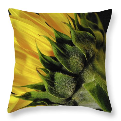 Raw Flowers 14 - Throw Pillow