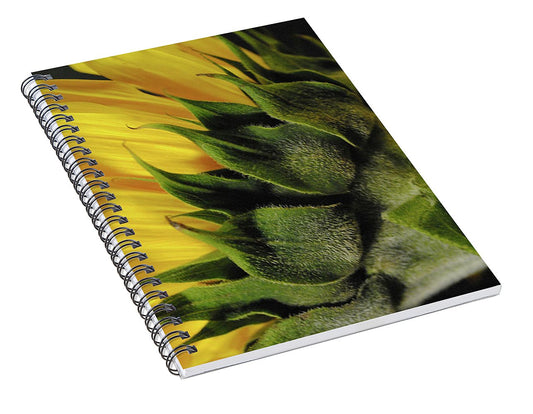 Raw Flowers 14 - Spiral Notebook