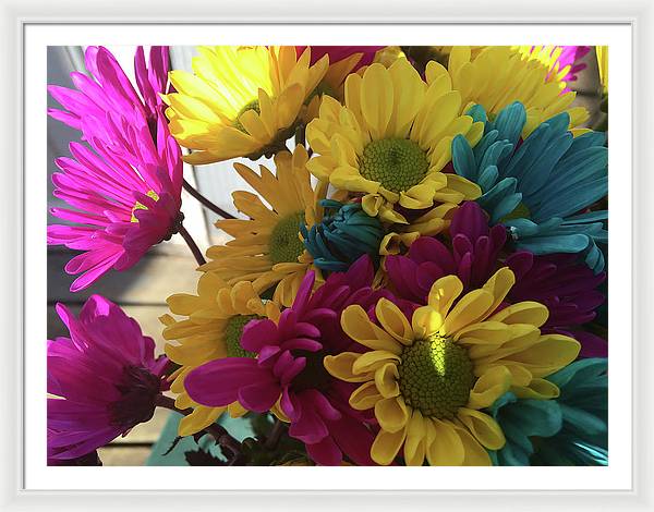 Raw Flowers 2 - Framed Print
