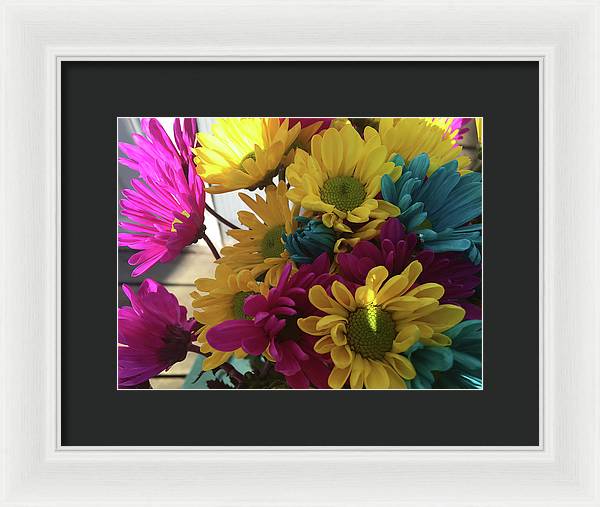Raw Flowers 2 - Framed Print