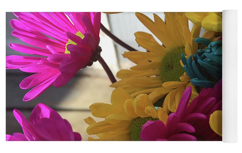 Raw Flowers 2 - Yoga Mat