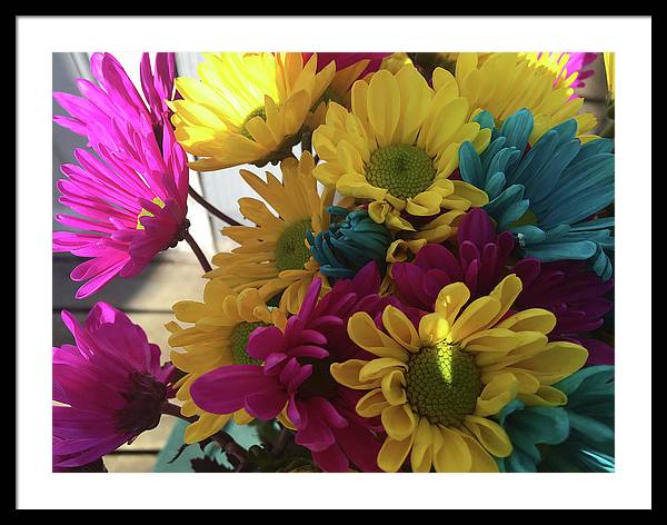 Raw Flowers 2 - Framed Print