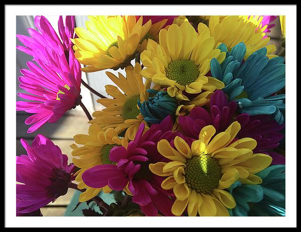 Raw Flowers 2 - Framed Print