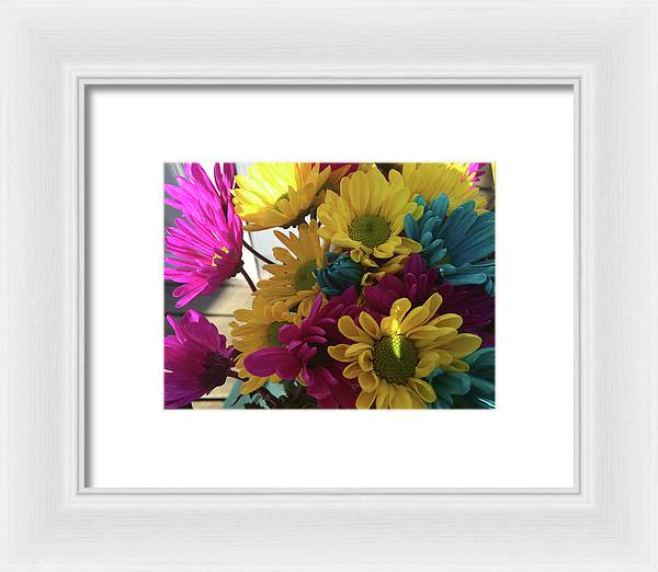 Raw Flowers 2 - Framed Print