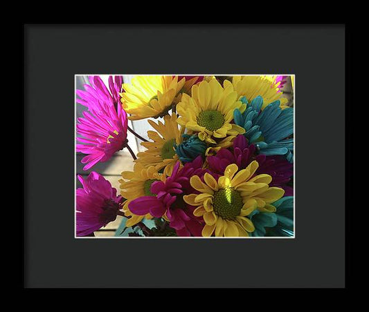 Raw Flowers 2 - Framed Print