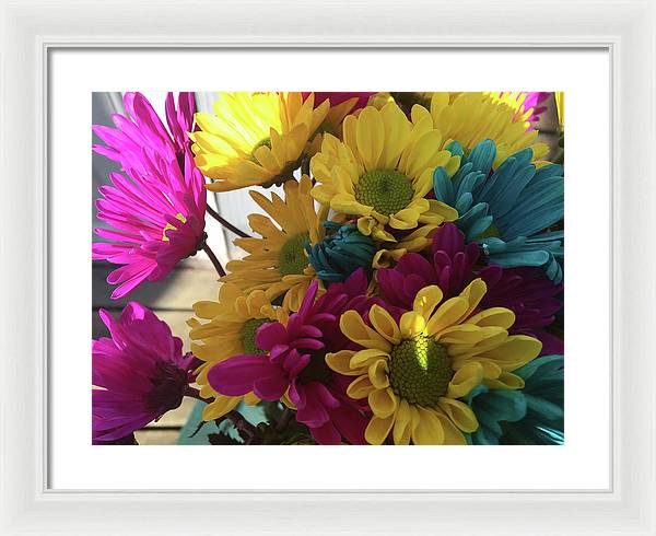 Raw Flowers 2 - Framed Print