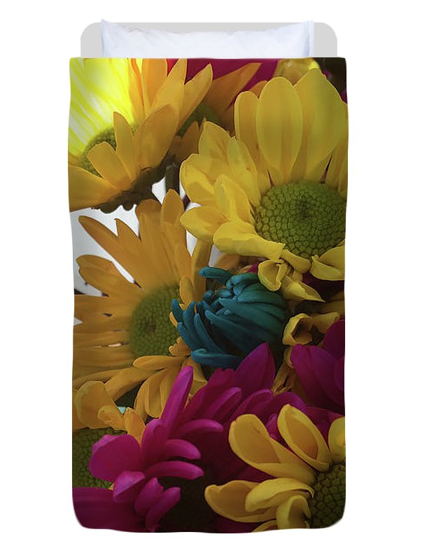 Raw Flowers 2 - Duvet Cover