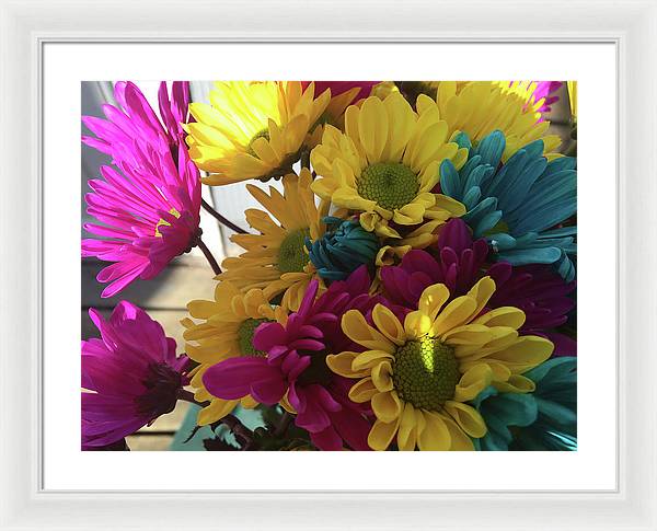 Raw Flowers 2 - Framed Print