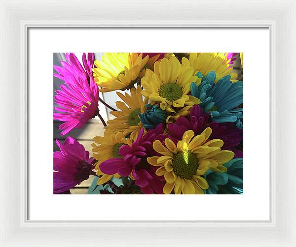 Raw Flowers 2 - Framed Print