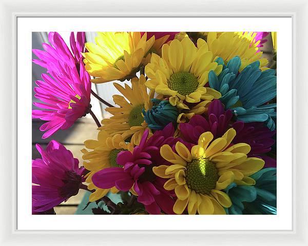 Raw Flowers 2 - Framed Print