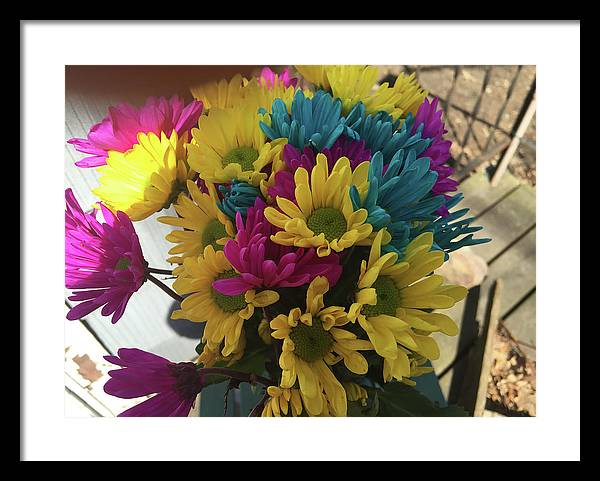Raw Flowers 3 - Framed Print