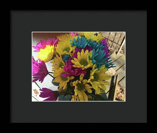 Raw Flowers 3 - Framed Print