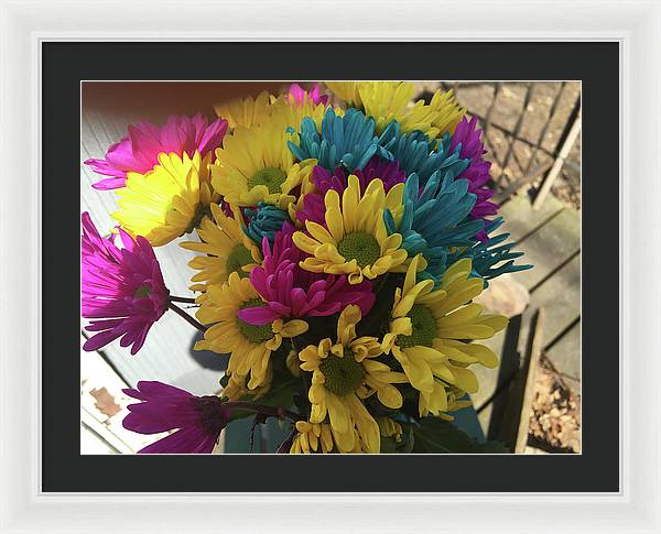 Raw Flowers 3 - Framed Print