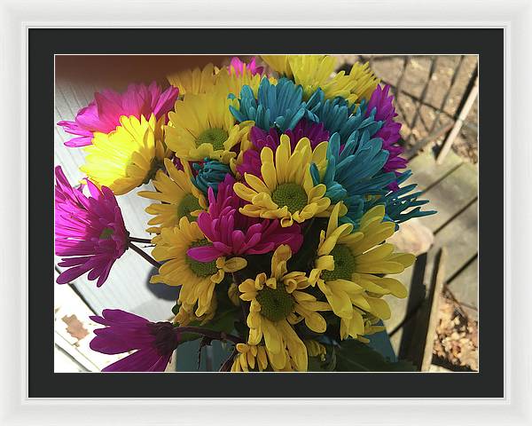 Raw Flowers 3 - Framed Print