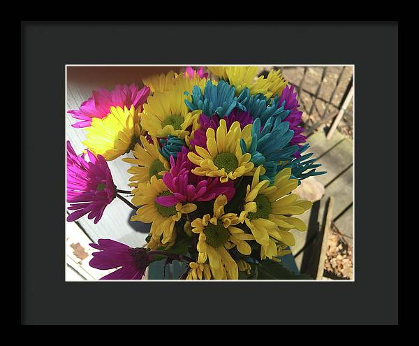 Raw Flowers 3 - Framed Print