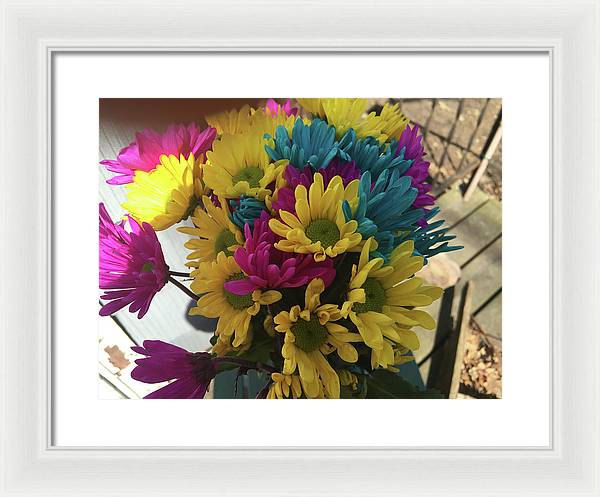 Raw Flowers 3 - Framed Print