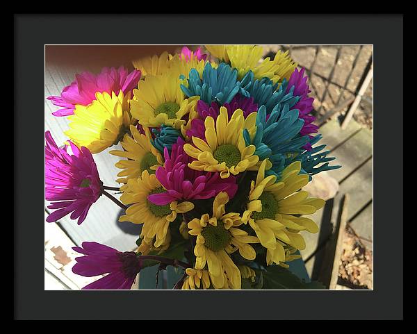 Raw Flowers 3 - Framed Print