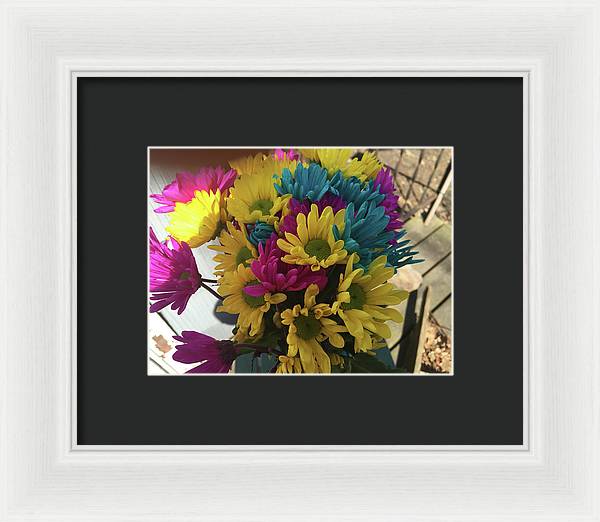 Raw Flowers 3 - Framed Print