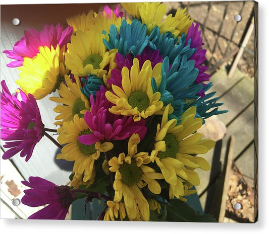 Raw Flowers 3 - Acrylic Print