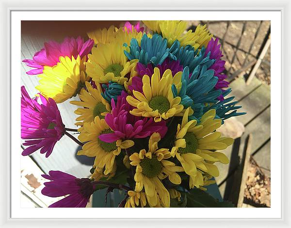 Raw Flowers 3 - Framed Print