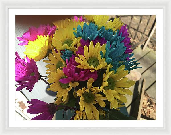Raw Flowers 3 - Framed Print