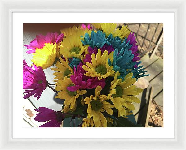 Raw Flowers 3 - Framed Print